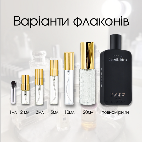 27 87 Perfumes Genetic Bliss edp, Іспанія