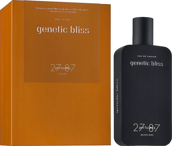 27 87 Perfumes Genetic Bliss edp, Іспанія